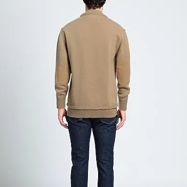 Maison Margiela  |Pullovers Unisex Wool Linen Street Style Long Sleeves Plain