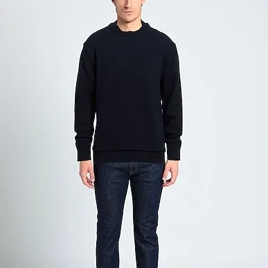 Maison Margiela  |Pullovers Unisex Wool Linen Street Style Long Sleeves Plain