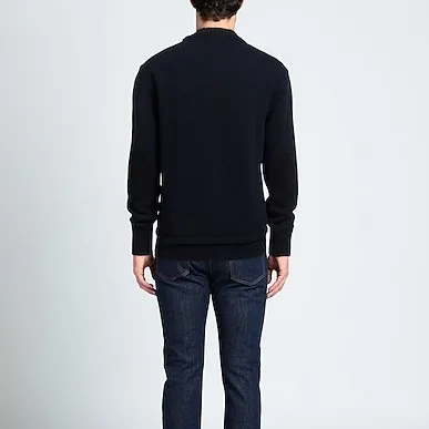 Maison Margiela  |Pullovers Unisex Wool Linen Street Style Long Sleeves Plain