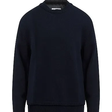 Maison Margiela  |Pullovers Unisex Wool Linen Street Style Long Sleeves Plain