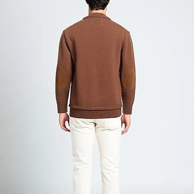 Maison Margiela  |Pullovers Unisex Wool Linen Street Style Long Sleeves Plain