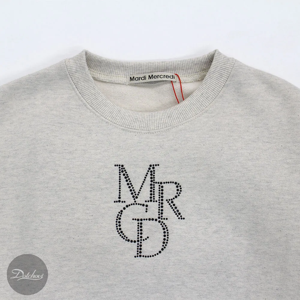 Mardi Mercredi  |Crew Neck Street Style Long Sleeves Plain Cotton