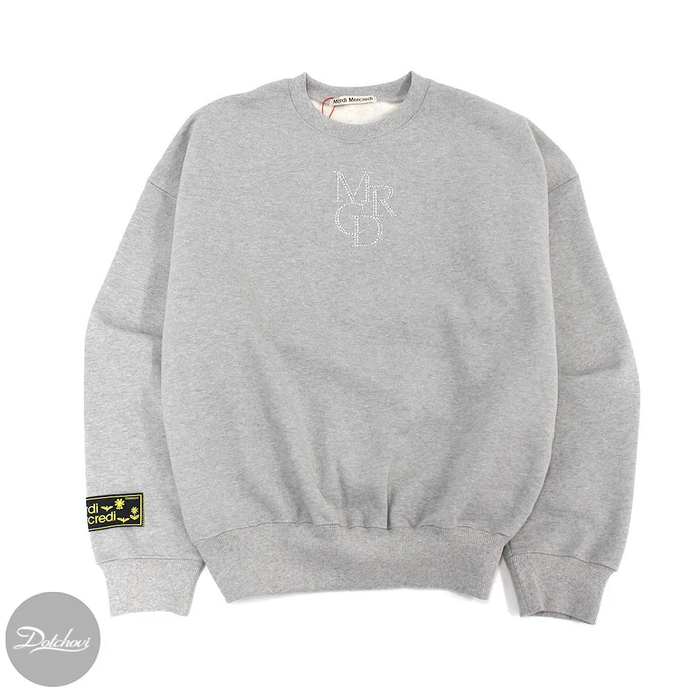 Mardi Mercredi  |Crew Neck Street Style Long Sleeves Plain Cotton