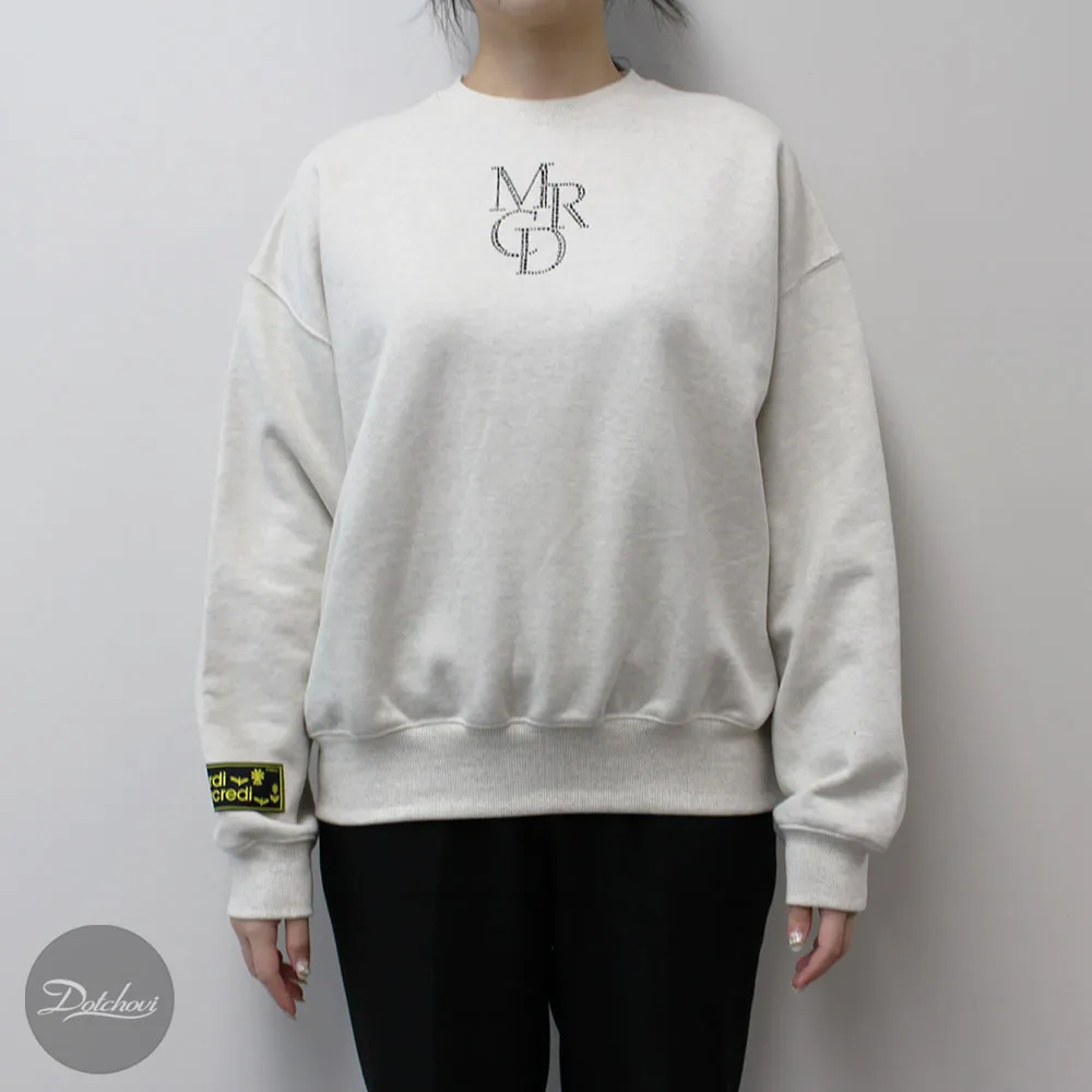 Mardi Mercredi  |Crew Neck Street Style Long Sleeves Plain Cotton