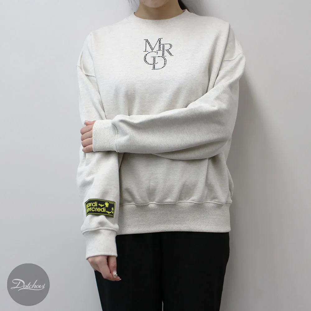 Mardi Mercredi  |Crew Neck Street Style Long Sleeves Plain Cotton