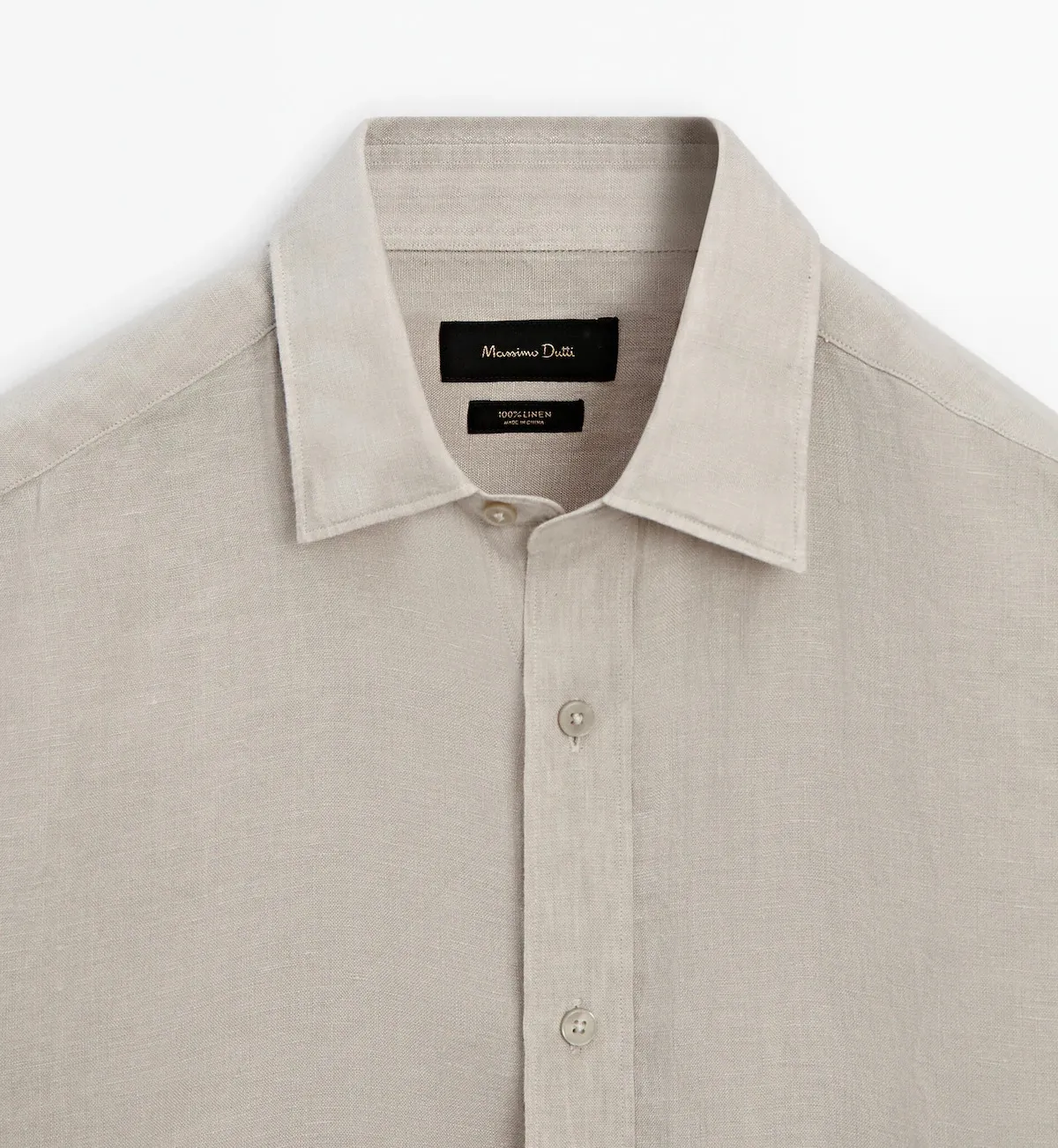 Massimo Dutti  |Linen Long Sleeves Shirts