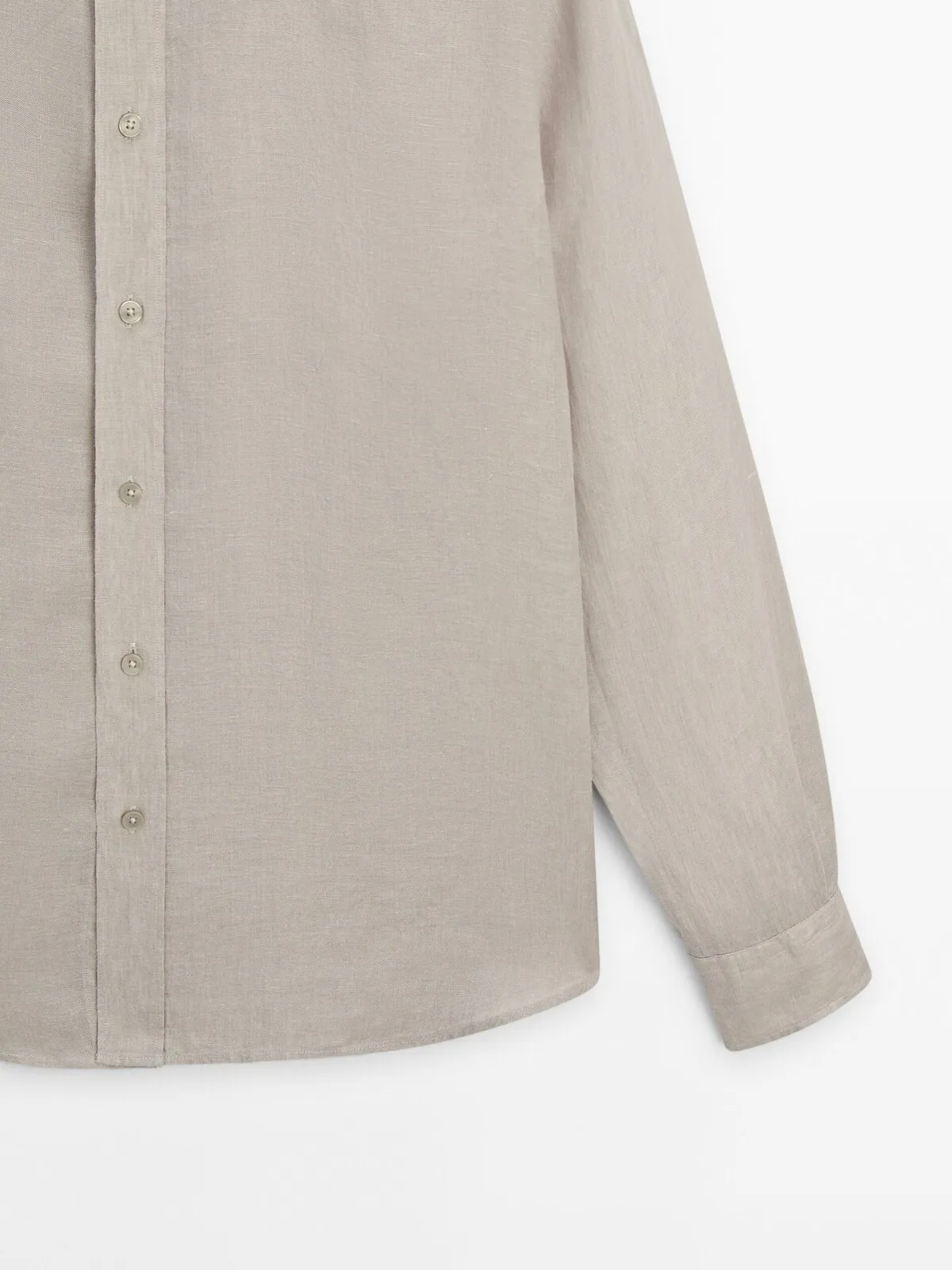 Massimo Dutti  |Linen Long Sleeves Shirts