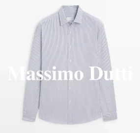 Massimo Dutti  |Stripes Long Sleeves Shirts