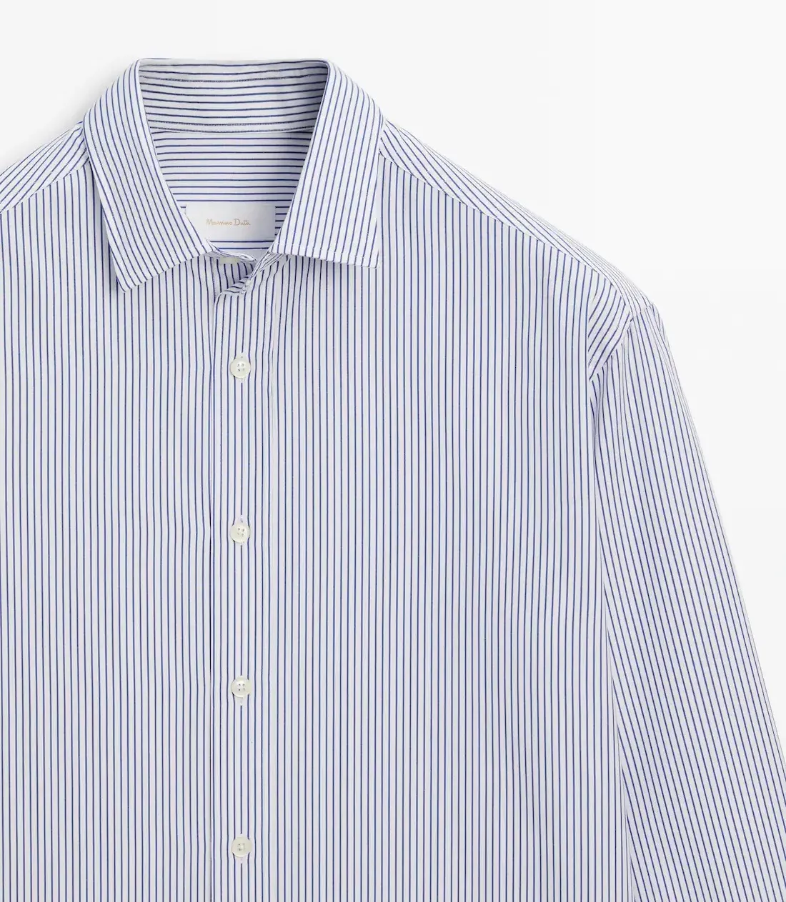 Massimo Dutti  |Stripes Long Sleeves Shirts