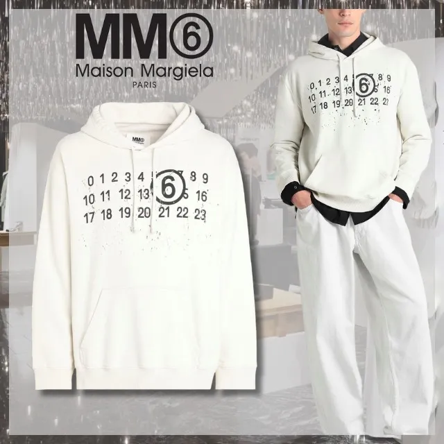 MM6 Maison Margiela  |Pullovers Unisex Street Style Long Sleeves Plain Cotton Logo