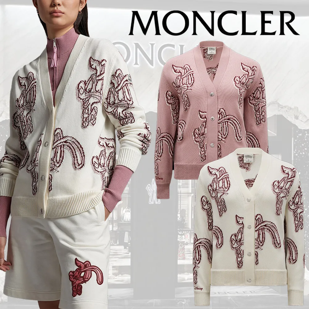 MONCLER  |Collaboration Long Sleeves Logo Cardigans