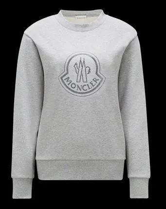 MONCLER  |Crystal Logo Sweatshirt