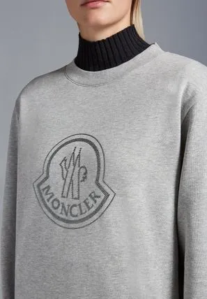 MONCLER  |Crystal Logo Sweatshirt