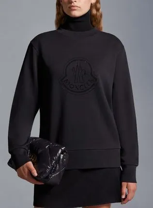 MONCLER  |Crystal Logo Sweatshirt