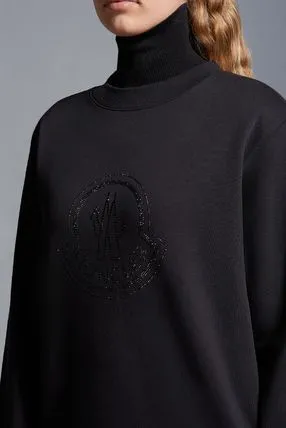 MONCLER  |Crystal Logo Sweatshirt