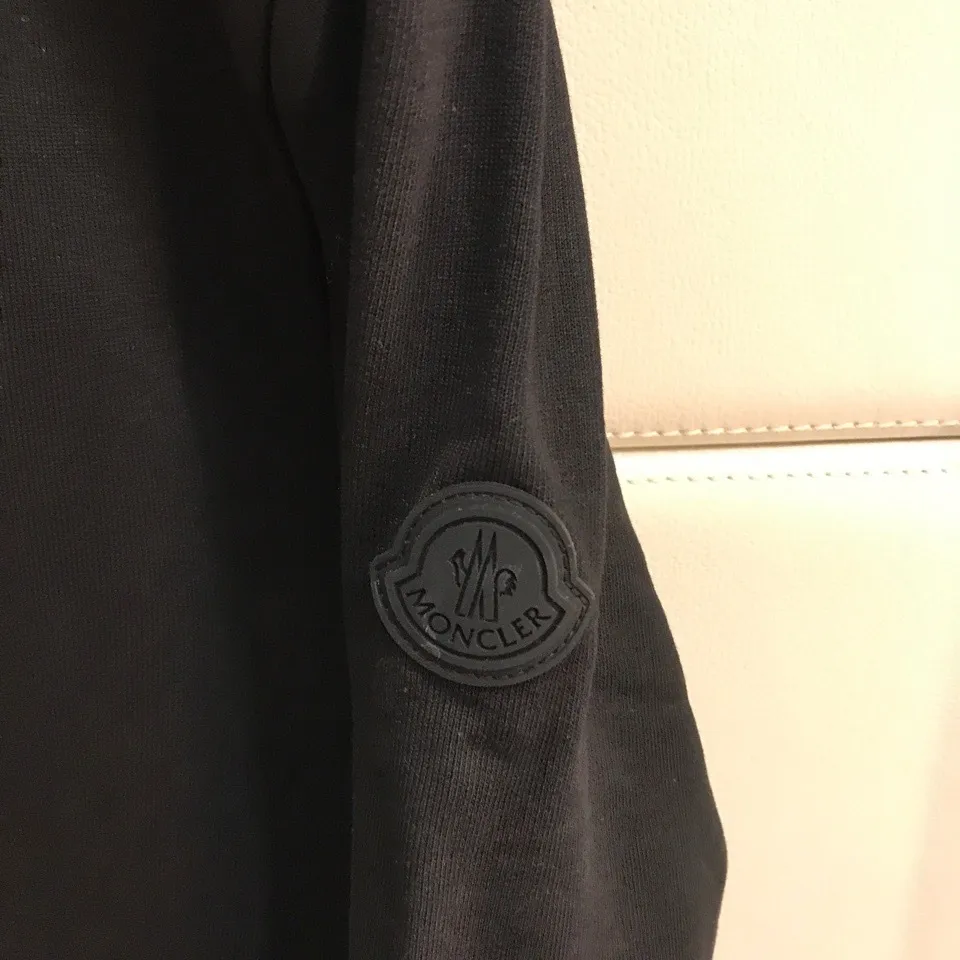 MONCLER  |Long Sleeves Cotton Logo Sweatshirts