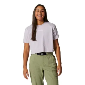 Mountain Hardwear  Logo Crop Short Sleeve - T-shirt - Donna