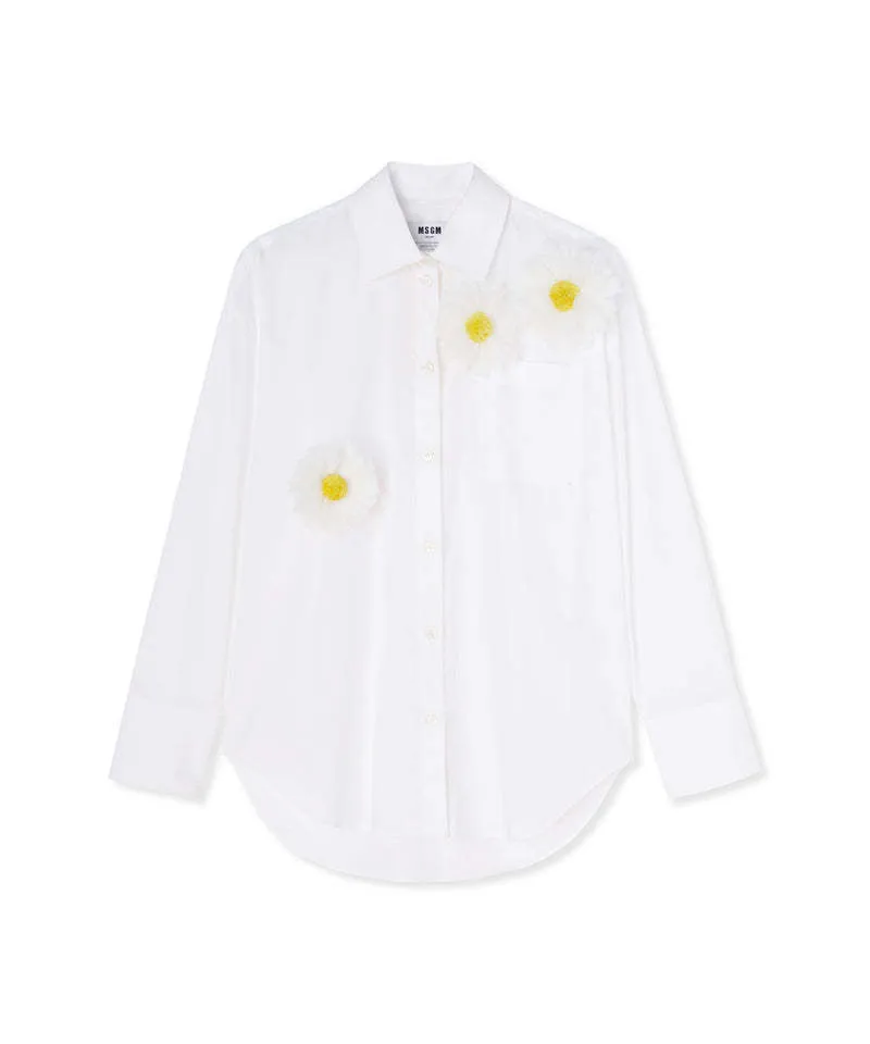 MSGM  |Long Sleeves Cotton Shirts & Blouses