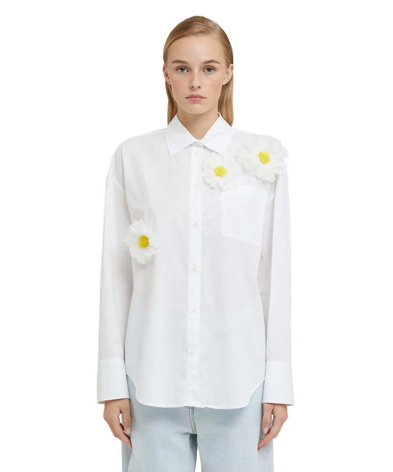 MSGM  |Long Sleeves Cotton Shirts & Blouses