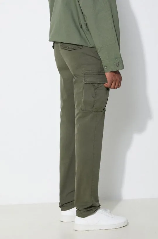 Napapijri trousers M-Yasuni Sl men's green color NP0A4H1GGE41