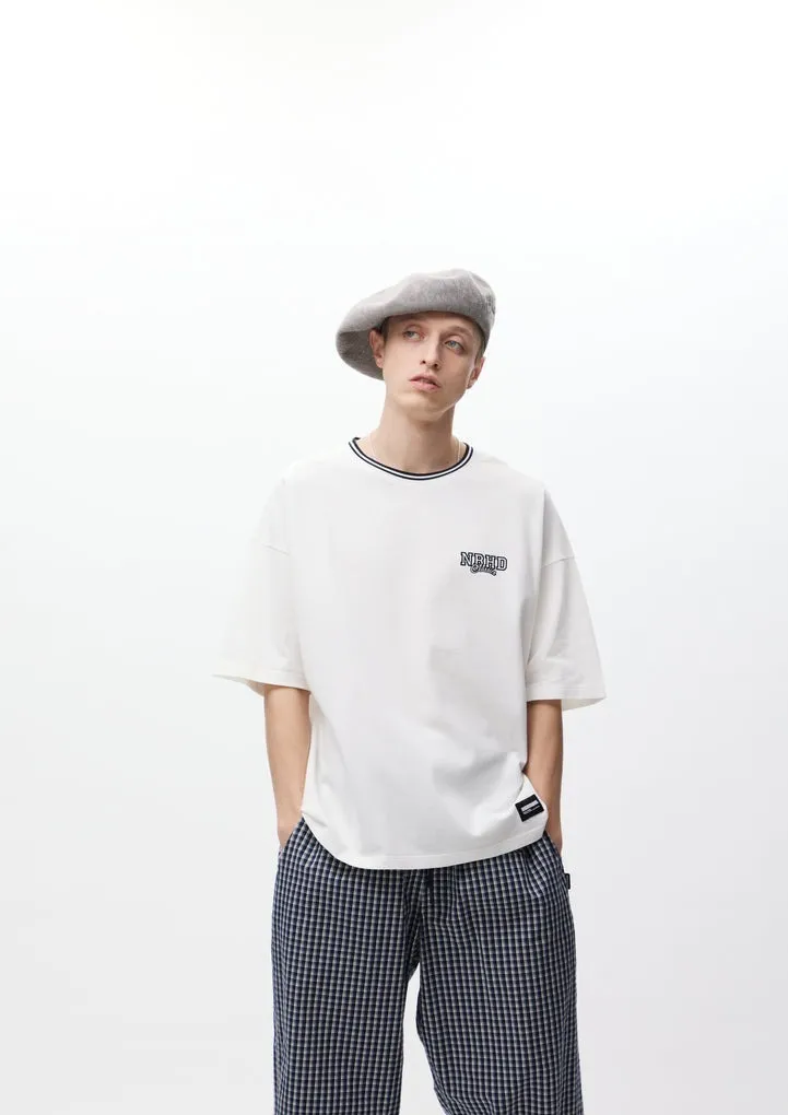 NEIGHBORHOOD  |Crew Neck Pullovers Unisex Street Style Plain Cotton