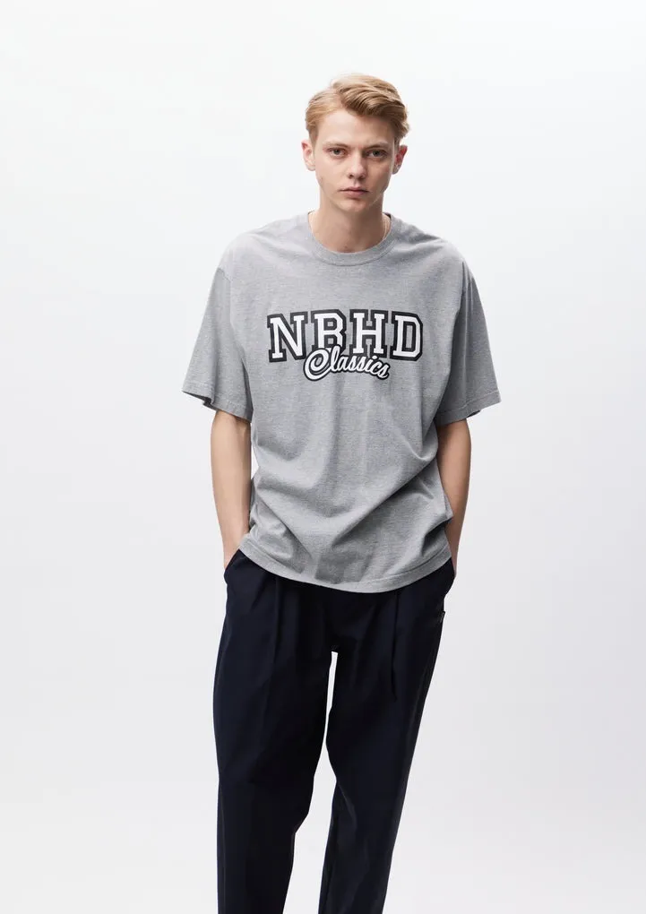 NEIGHBORHOOD  |Crew Neck Pullovers Unisex Street Style Plain Short Sleeves