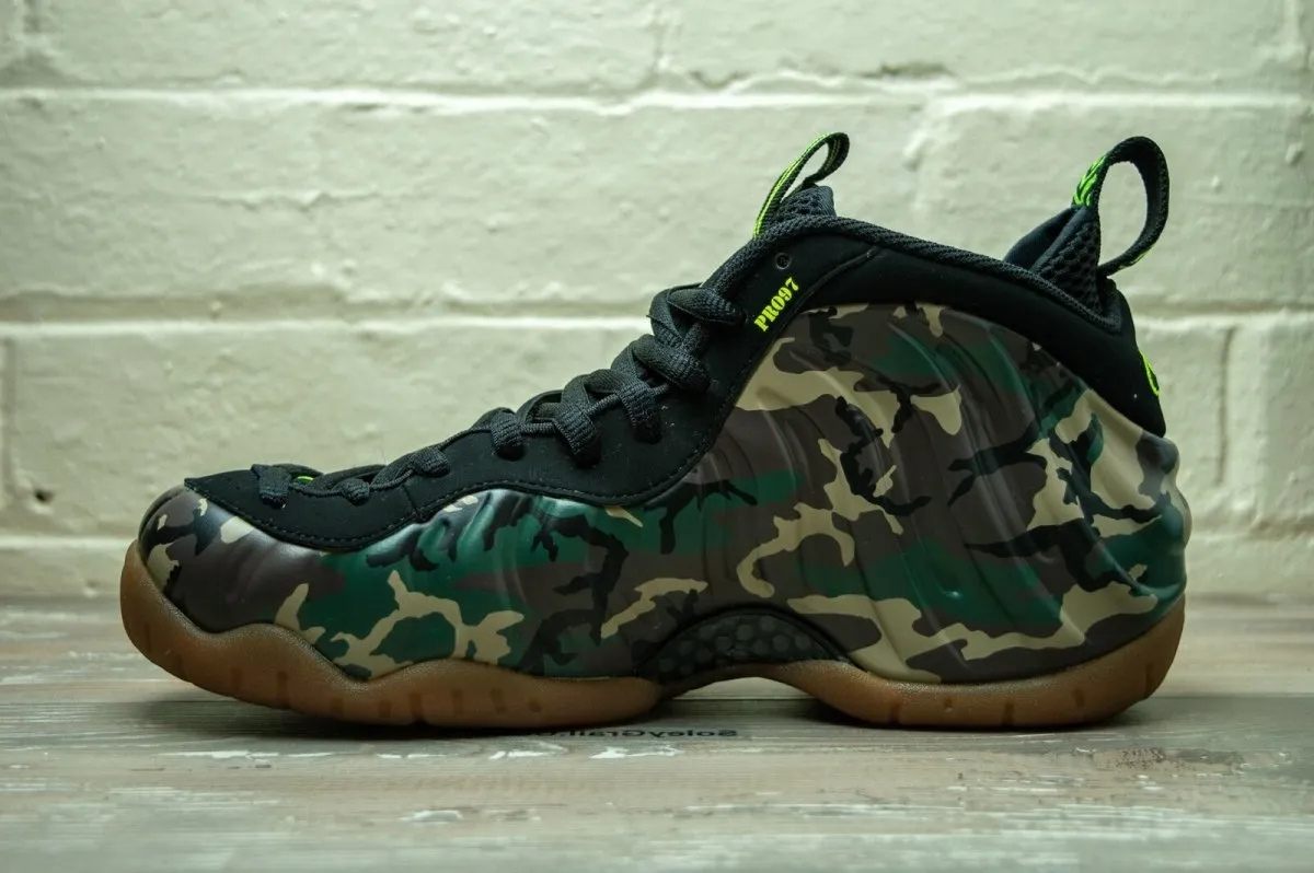 Nike Air Foamposite Pro Premium Army Camo 587547 300