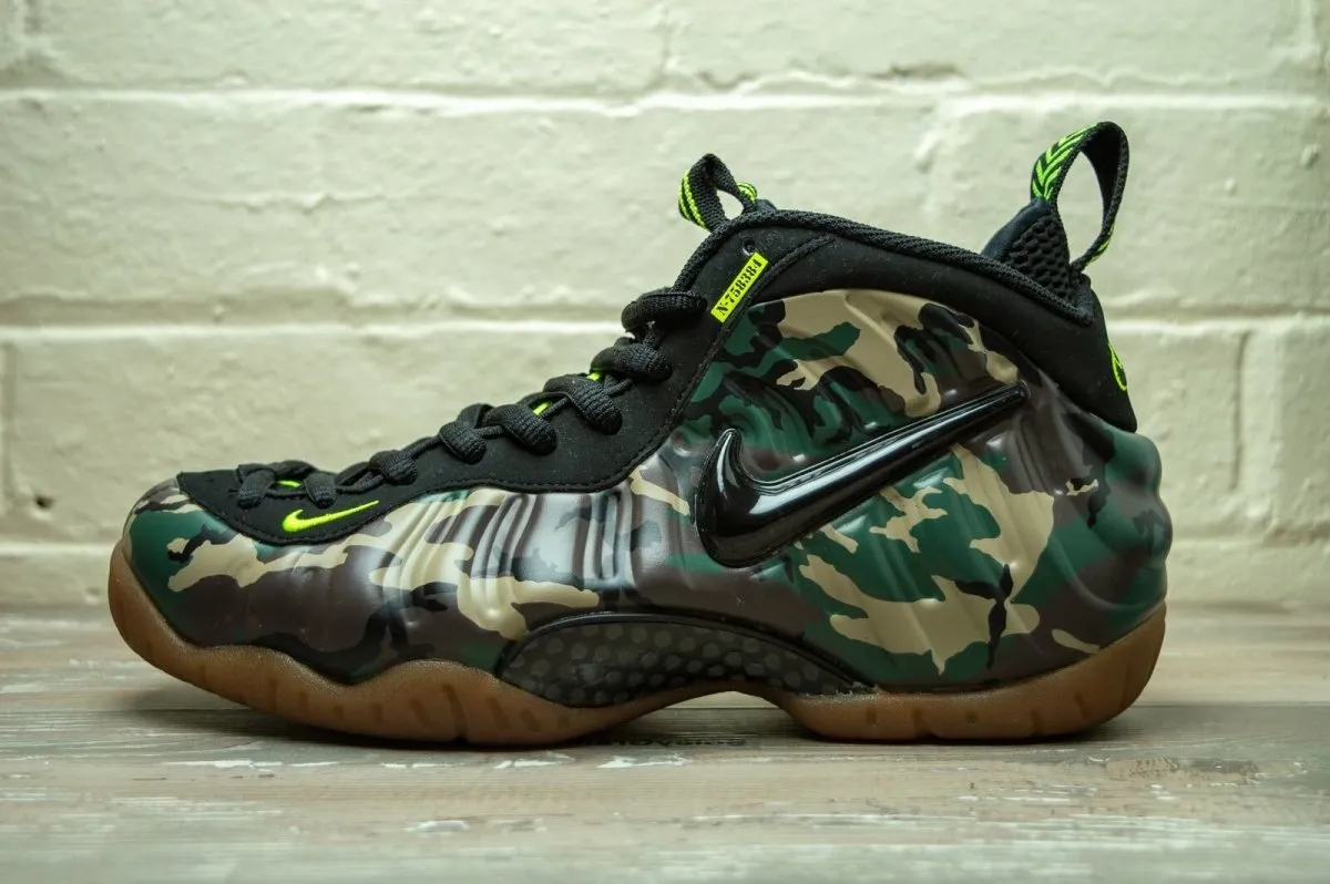 Nike Air Foamposite Pro Premium Army Camo 587547 300