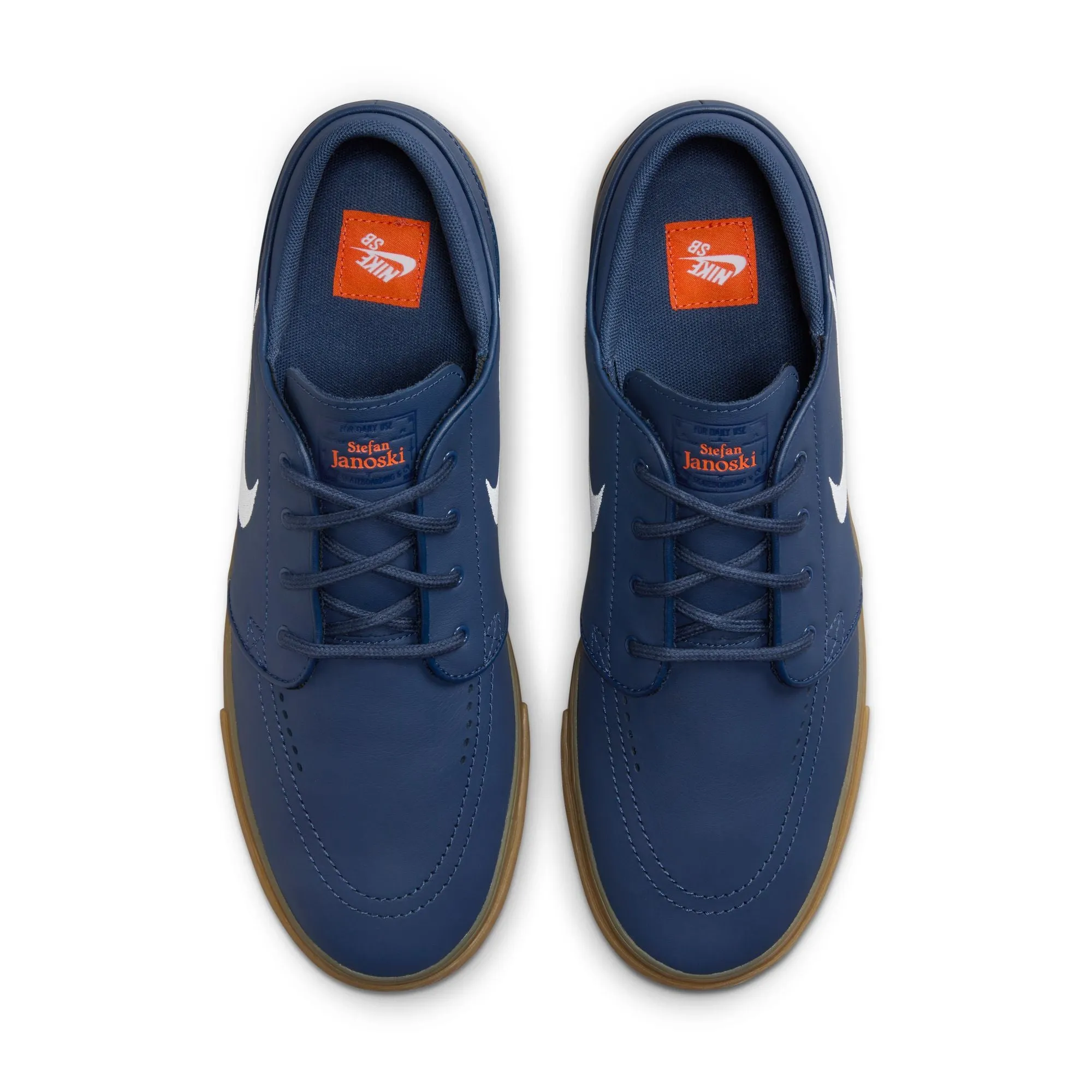 Nike SB Zoom Janoski OG+ = Navy/White-Navy-Gum Lt. Brown