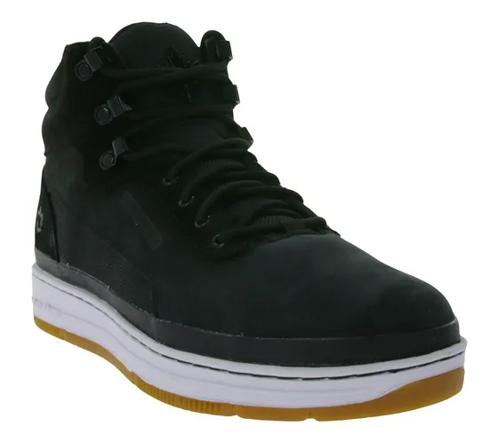 PARK AUTHORITY by K1X | Kickz GK3000 comfortable high-top shoes with leather content outdoor sneakers 6174-0501/0042 black