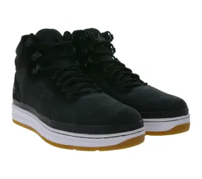 PARK AUTHORITY by K1X | Kickz GK3000 comfortable high-top shoes with leather content outdoor sneakers 6174-0501/0042 black