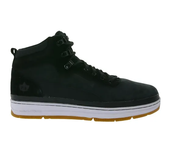 PARK AUTHORITY by K1X | Kickz GK3000 comfortable high-top shoes with leather content outdoor sneakers 6174-0501/0042 black