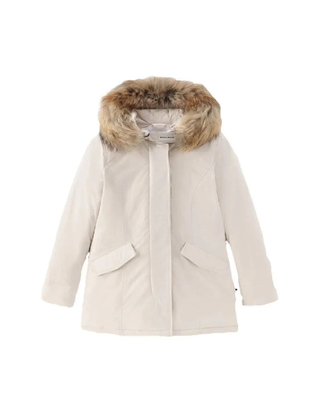 Parka Woolrich donna arctic raccoon cfwwou0538 cream