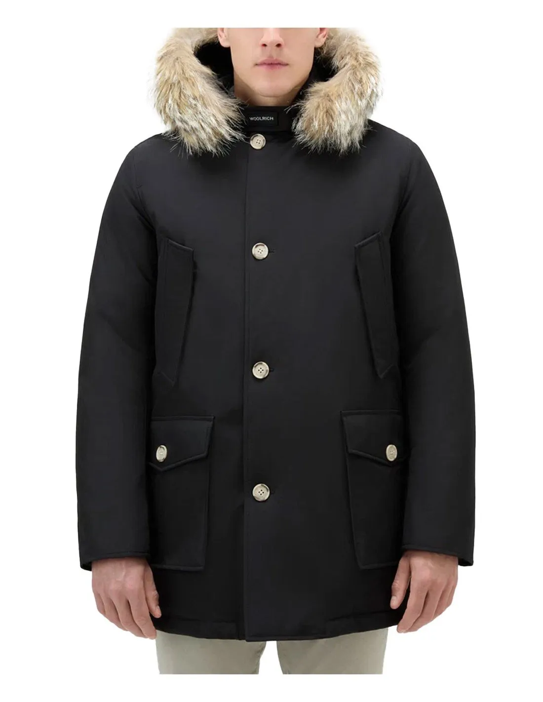 Parka Woolrich uomo Arctic  WOOU0482 nero