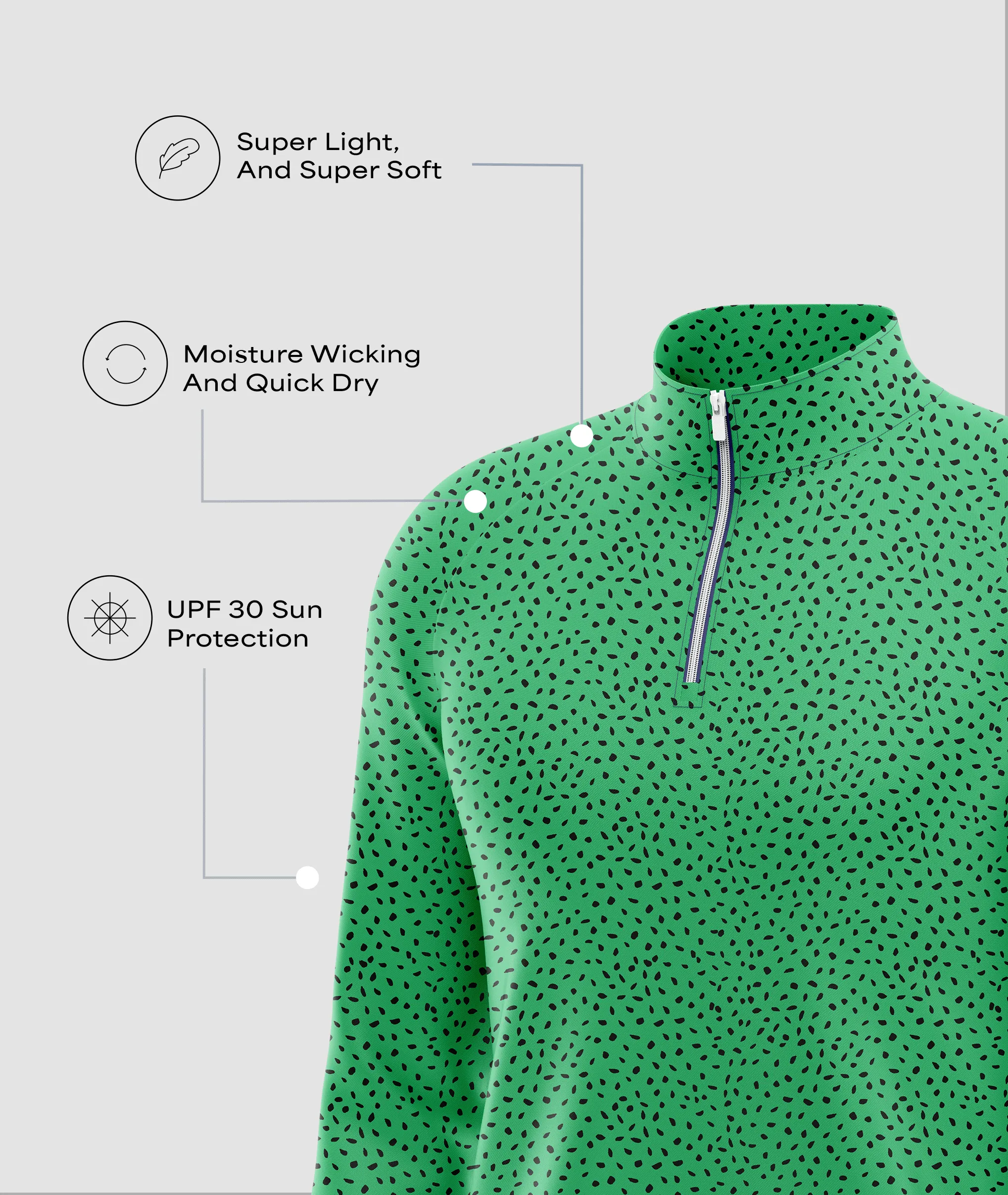 Pebble's Beach Quarter-Zip