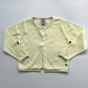 Petit Bateau Lemon Yellow Cotton Cardigan: 3 Years (Brand New)