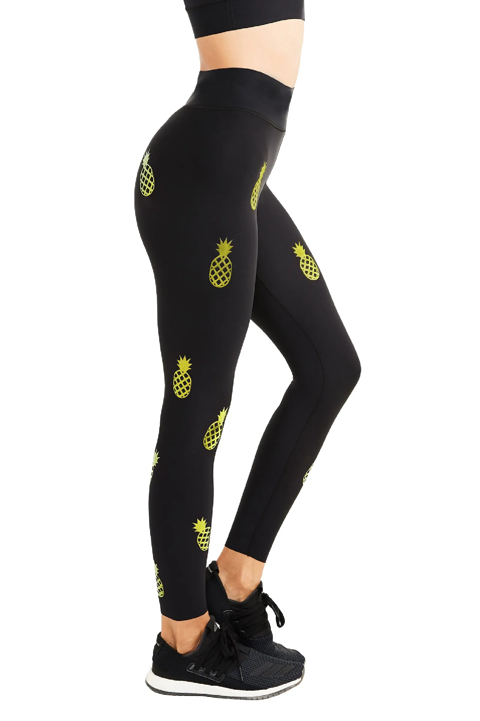 Pineapple Black Ultra High Legging