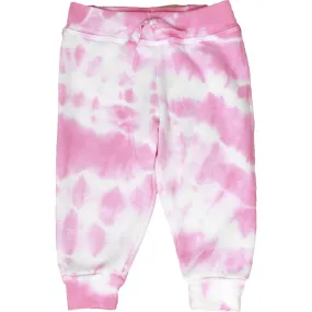 pink tie dye pants