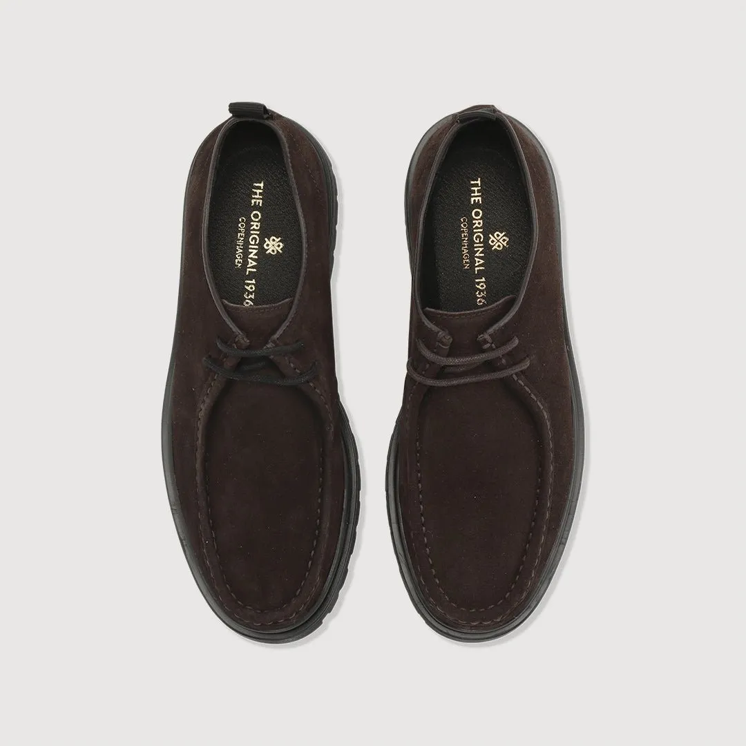 Playboy Alain Brown suede loafers