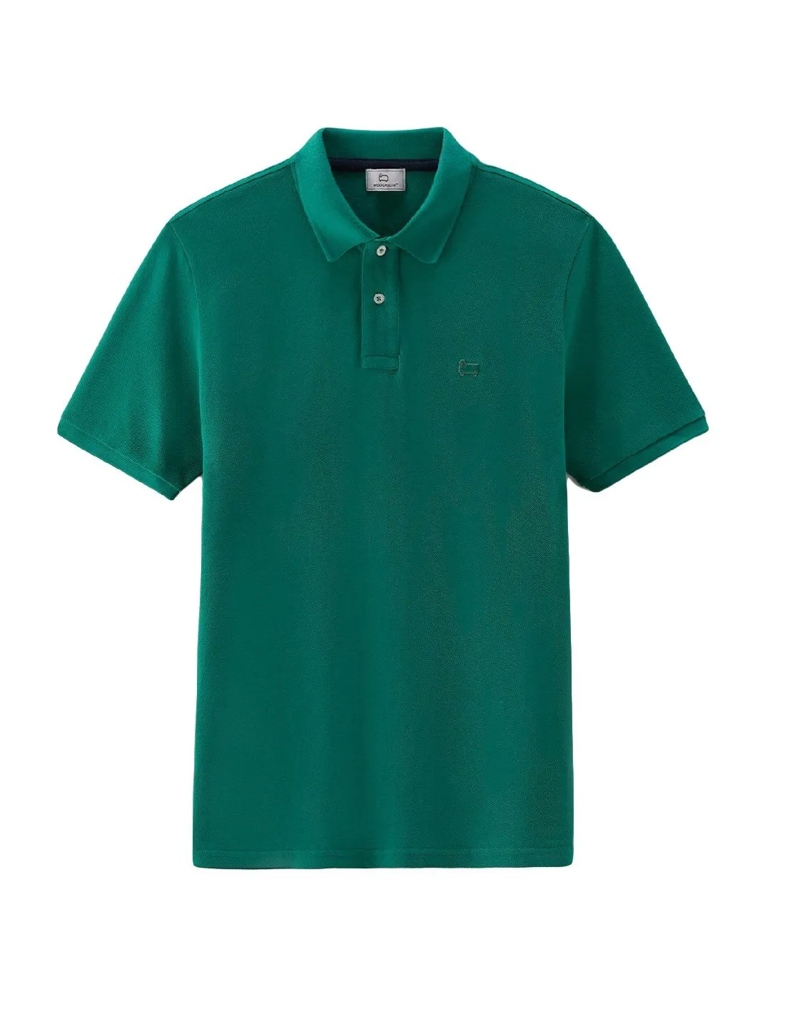 Polo Woolrich uomo Classic PO0048 verde PE23