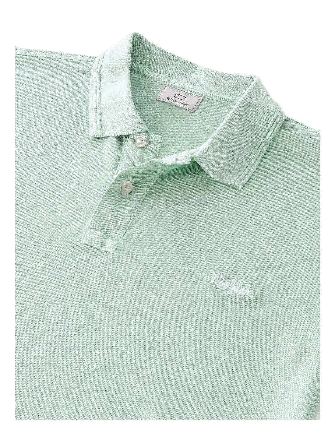 Polo Woolrich uomo Mackinack PO0035 azzurra PE23