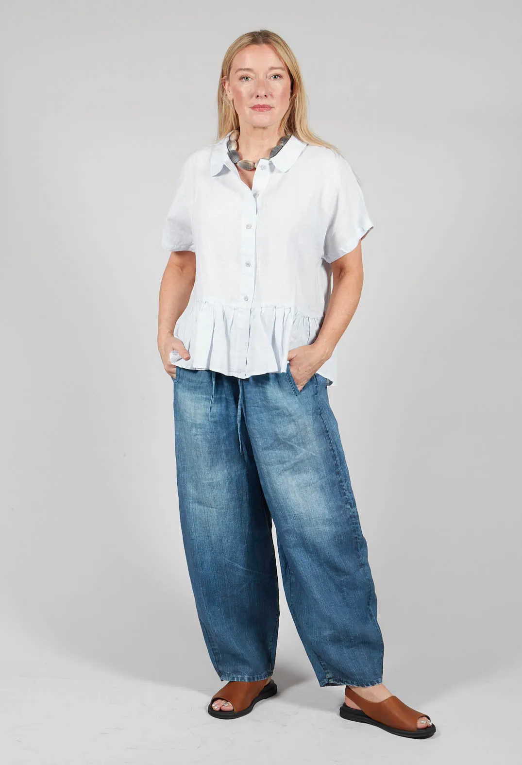 Rayla Sports Trousers in Denim