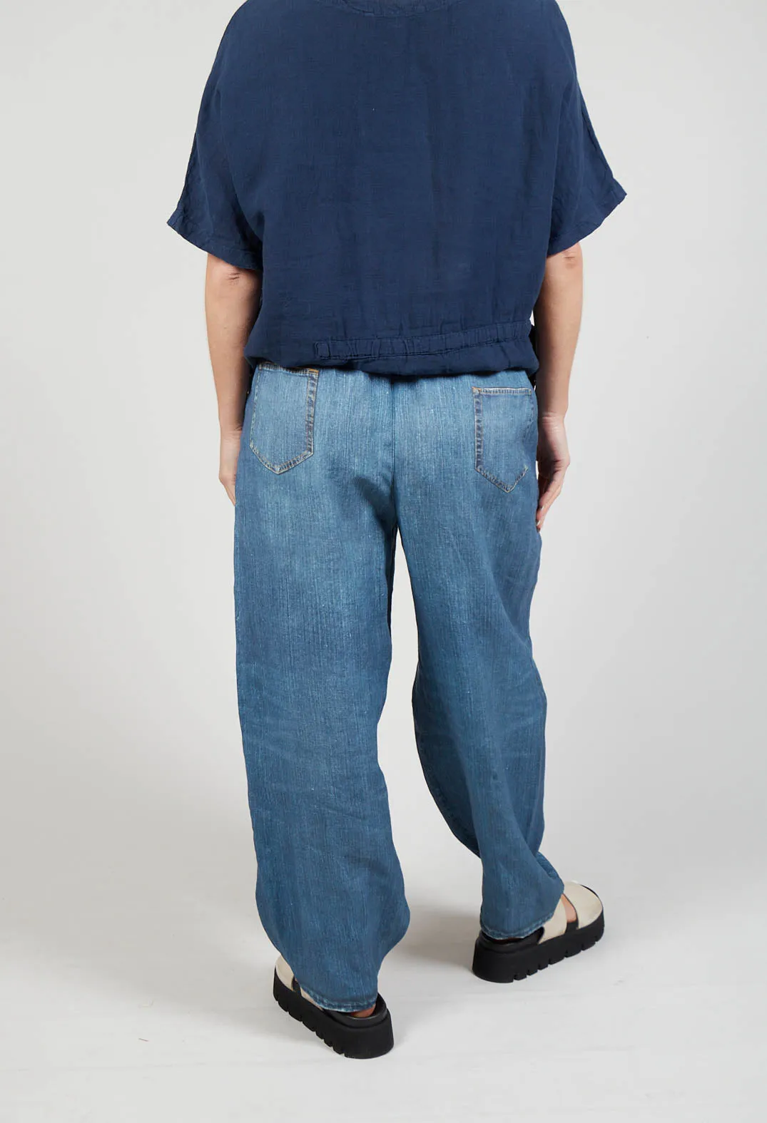 Rayla Sports Trousers in Denim