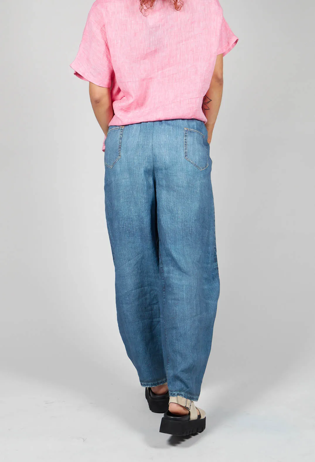 Rayla Sports Trousers in Denim