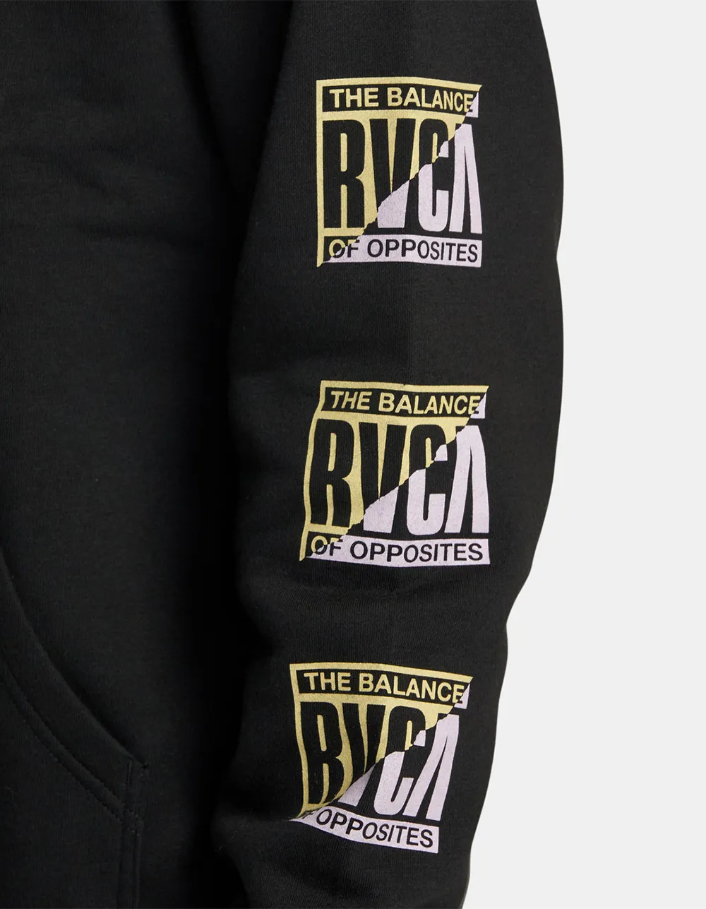 RVCA  |Unisex Street Style Long Sleeves Plain Oversized