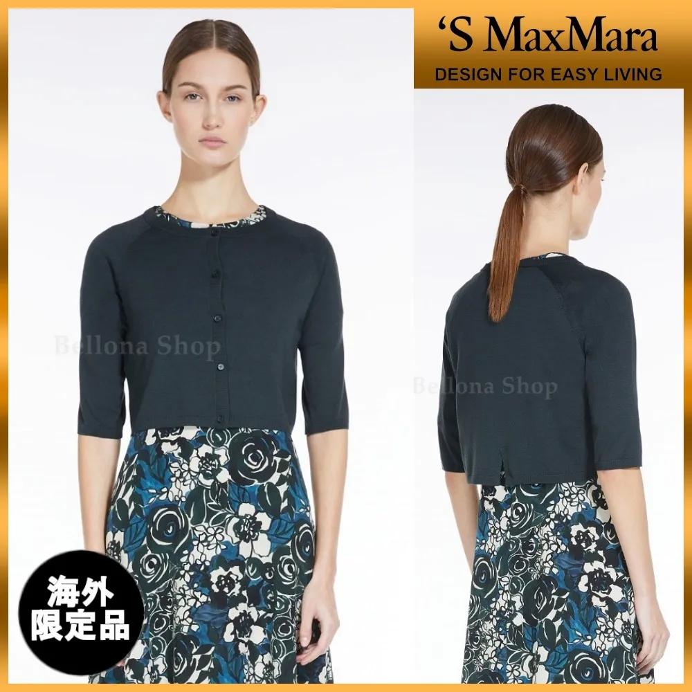 S Max Mara  |Long Sleeves Cardigans