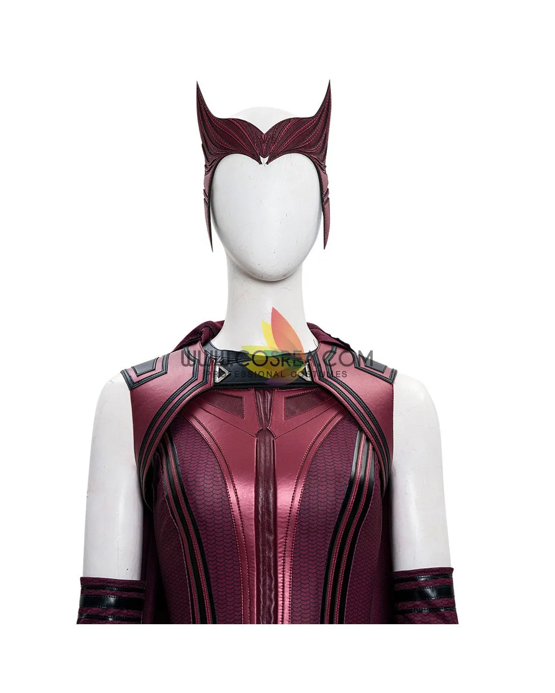 Scarlet Witch Finale Version With Patterned Cape Wanda And Vision TV Series Cosplay Costume