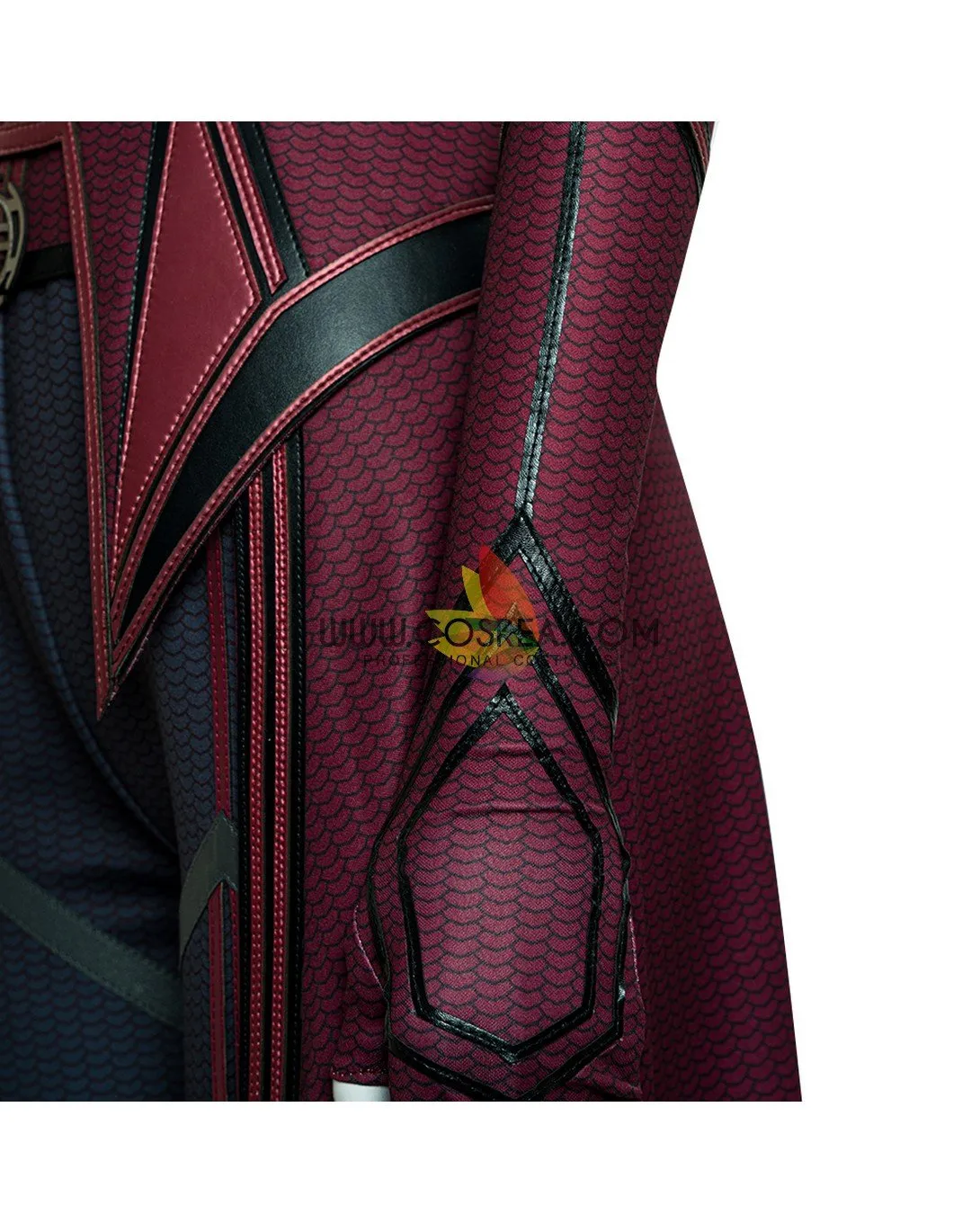 Scarlet Witch Finale Version With Patterned Cape Wanda And Vision TV Series Cosplay Costume