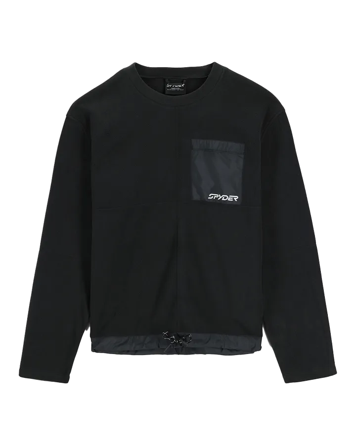 Spyder Unisex Lounge Crew - Black - 2023