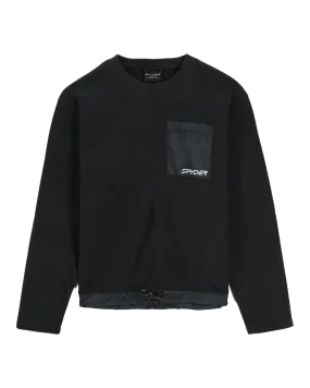 Spyder Unisex Lounge Crew - Black - 2023